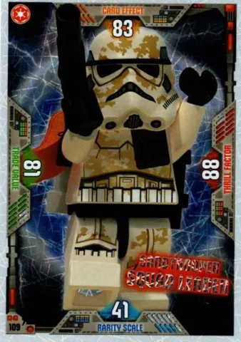 Star Wars Trading Card Game (English) Series 2 - # 109 Sandtrooper Squad Leader