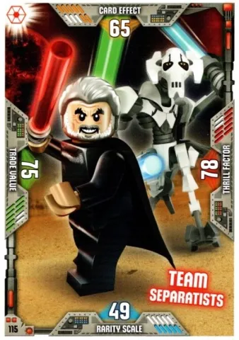Star Wars Trading Card Game (English) Series 2 - # 115 Team Separatists