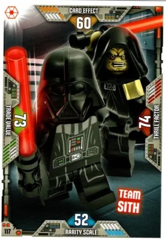 Star Wars Trading Card Game (English) Series 2 - # 117 Team Sith