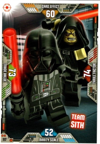 Star Wars Trading Card Game (English) Series 2 - # 117 Team Sith