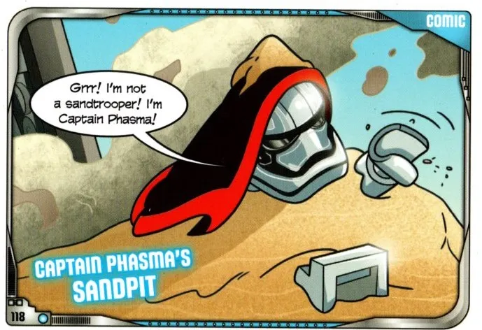 Star Wars Trading Card Game (English) Series 2 - # 118 Captain Phasma's Sandpit