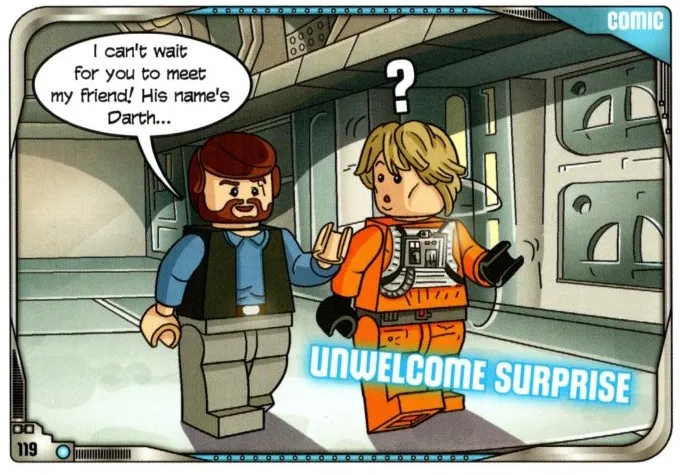 Star Wars Trading Card Game (English) Series 2 - # 119 Unwelcome Surprise