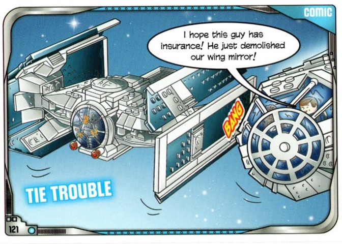 Star Wars Trading Card Game (English) Series 2 - # 121 TIE Trouble