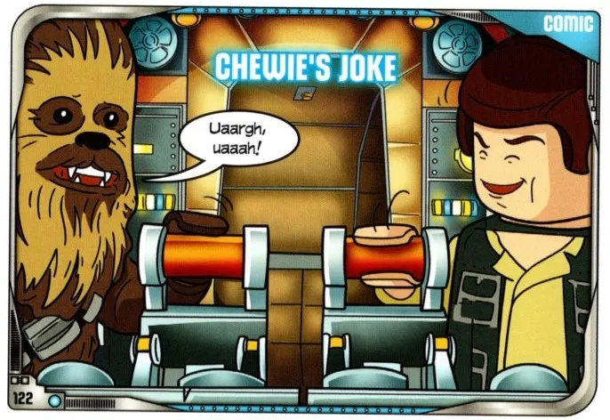Star Wars Trading Card Game (English) Series 2 - # 122 Chewie's Joke