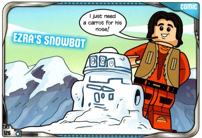 Star Wars Trading Card Game (English) Series 2 - # 126 Ezra's Snowbot