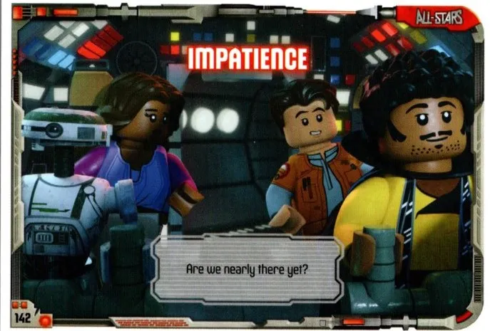 Star Wars Trading Card Game (English) Series 2 - # 142 Impatience