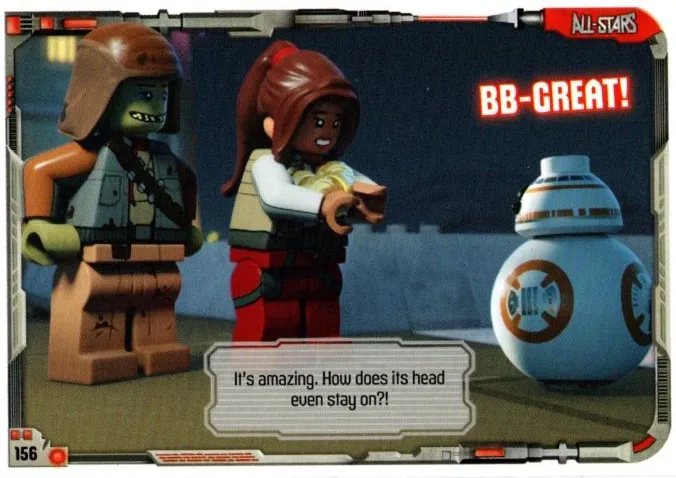 Star Wars Trading Card Game (English) Series 2 - # 156 BB-Great!
