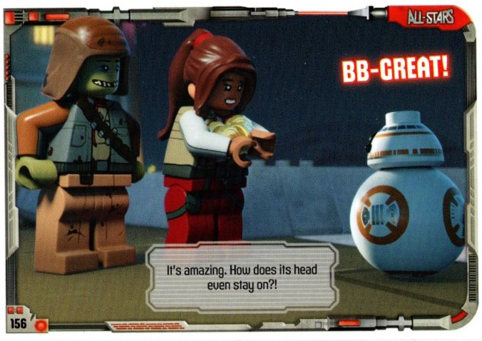 Star Wars Trading Card Game (English) Series 2 - # 156 BB-Great!