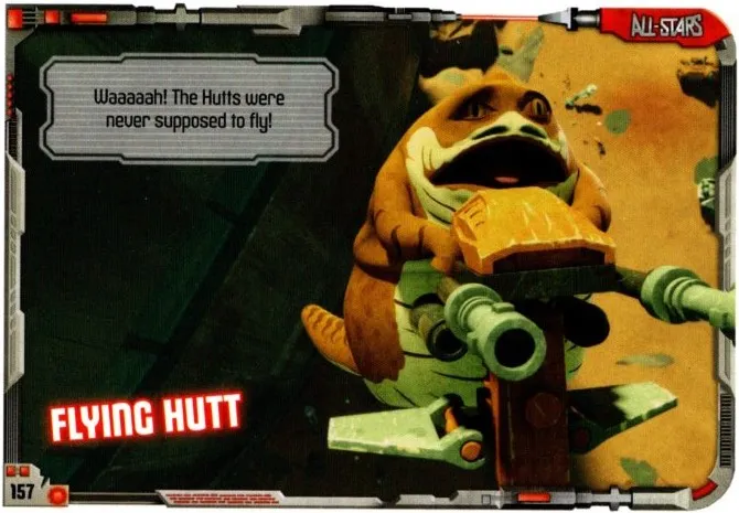 Star Wars Trading Card Game (English) Series 2 - # 157 Flying Hutt