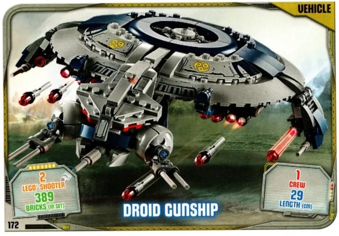 Star Wars Trading Card Game (English) Series 2 - # 172 Droid Gunship