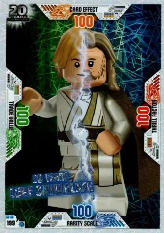 Star Wars Trading Card Game (English) Series 2 - # 199 20 Years Luke Skywalker