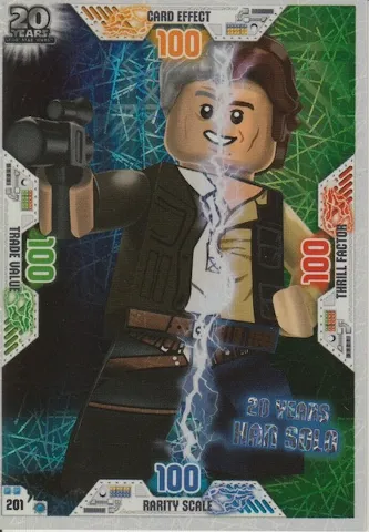 Star Wars Trading Card Game (English) Series 2 - # 201 20 Years Han Solo