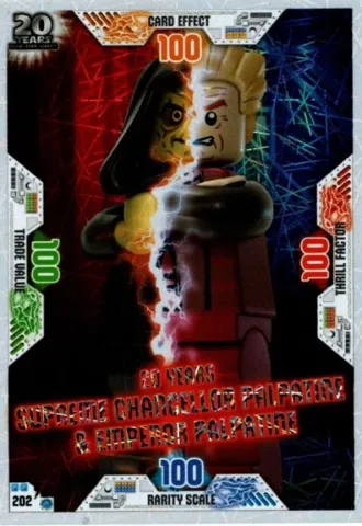 Star Wars Trading Card Game (English) Series 2 - # 202 20 Years Supreme Chancellor Palpatine & Emperor Palpatine