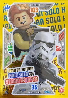 Star Wars Trading Card Game (English) Series 2 - # LE1 Limited Edition Han Solo vs Stormtrooper