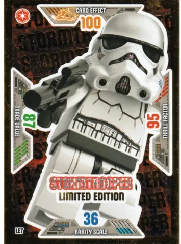 Star Wars Trading Card Game (German) Series 2 - # LE7 Stormtrooper Limited Edition
