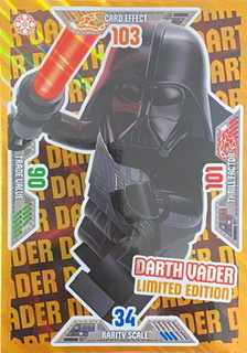 Star Wars Trading Card Game (English) Series 2 - Darth Vader Limited Edition (Oversize XXL)