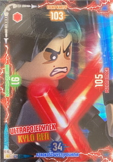 Star Wars Trading Card Game (Polish) Series 2 - # 41 Ultrapojedynek Kylo Ren