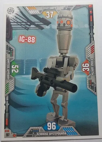 Star Wars Trading Card Game (Polish) Series 2 - # 97 IG-88