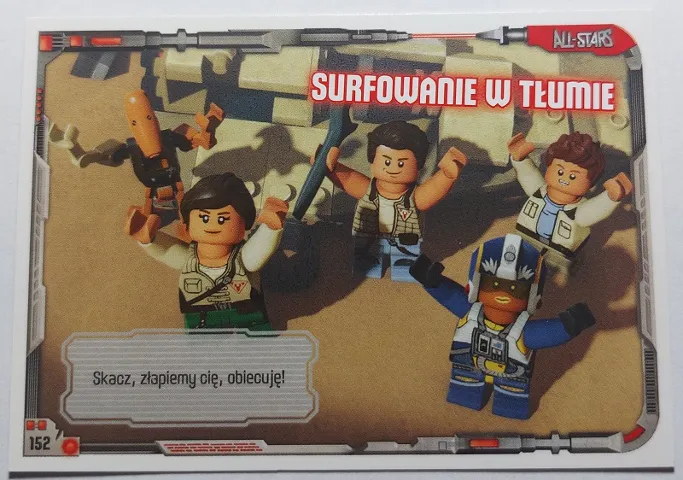Star Wars Trading Card Game (Polish) Series 2 - # 152 Surfowanie w Tłumie