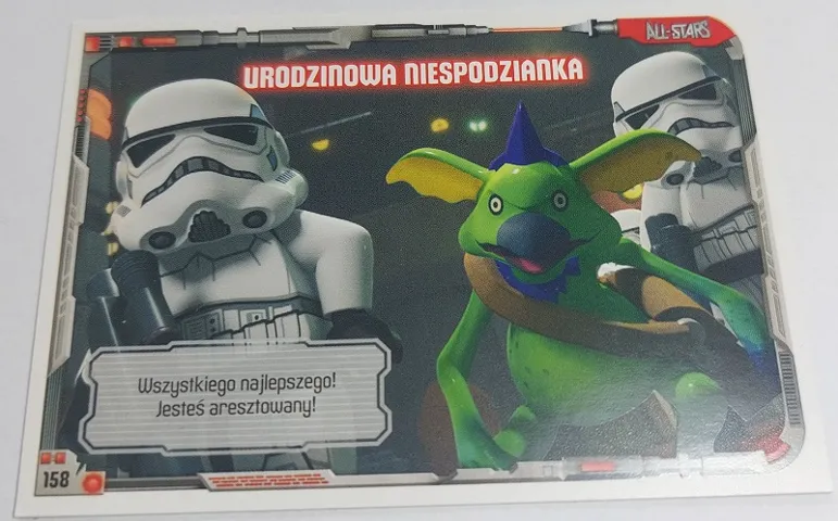 Star Wars Trading Card Game (Polish) Series 2 - # 158 Urodzinowa Niespodzianka