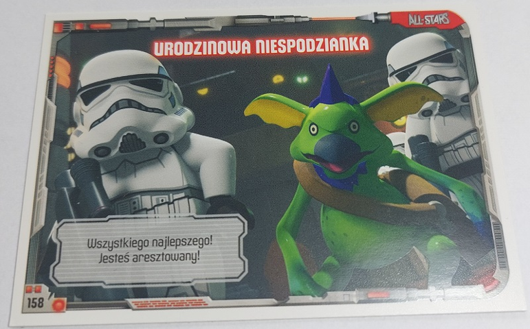 Star Wars Trading Card Game (Polish) Series 2 - # 158 Urodzinowa Niespodzianka