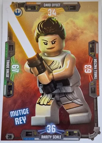 Star Wars Trading Card Game (German) Series 3 - # 39 Mutige Rey