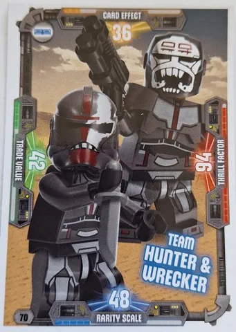 Star Wars Trading Card Game (German) Series 3 - # 70 Team Hunter & Wrecker