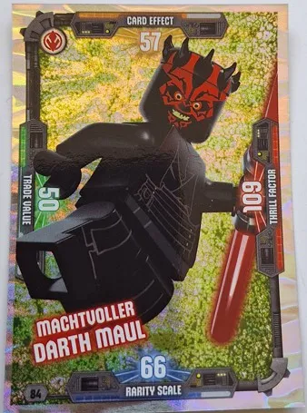 Star Wars Trading Card Game (German) Series 3 - # 84 Machtvoller Darth Maul