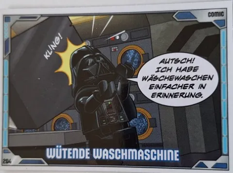 Star Wars Trading Card Game (German) Series 3 - # 204 Wütende Waschmaschine