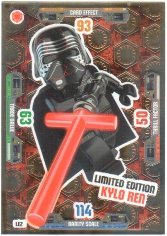 Star Wars Trading Card Game (German) Series 3 - # LE2 Limited Edition Kylo Ren