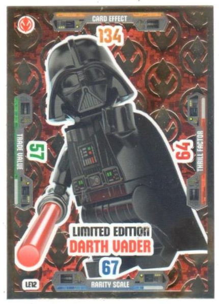 Star Wars Trading Card Game (German) Series 3 - # LE12 Limited Edition Darth Vader