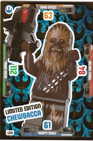Star Wars Trading Card Game (German) Series 3 - # LE13 Limited Edition Chewbacca