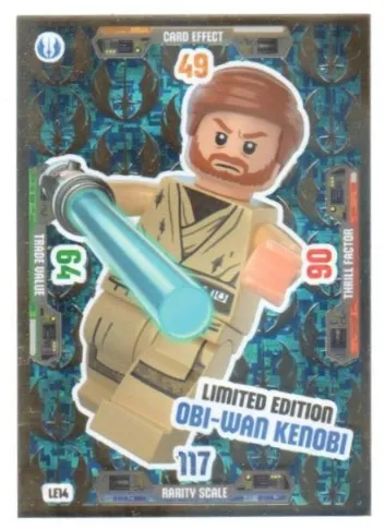 Star Wars Trading Card Game (German) Series 3 - # LE14 Limited Edition Obi-Wan Kenobi