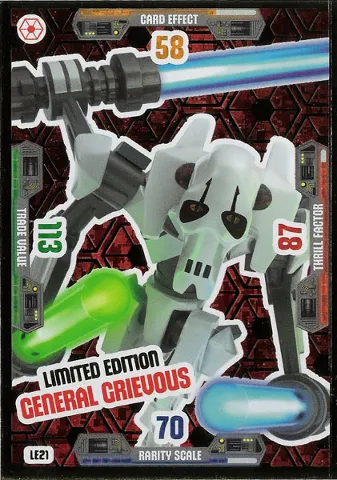 Star Wars Trading Card Game (German) Series 3 - # LE21 Limited Edition General Grievous