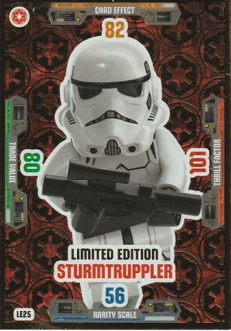 Star Wars Trading Card Game (German) Series 3 - # LE25 Limited Edition Sturmtruppler