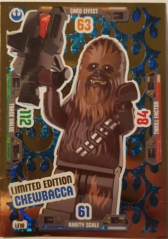 Star Wars Trading Card Game (English) Series 3 - # LE10 Limited Edition Chewbacca