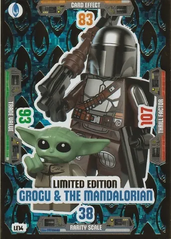 Star Wars Trading Card Game (English) Series 3 - # LE14 Limited Edition Grogu & The Mandalorian