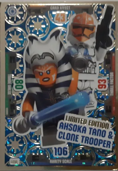 Star Wars Trading Card Collection (English) Series 3 - # LE18 Ahsoka Tano & Clone Trooper Limited Edition
