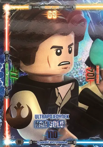 Star Wars Trading Card Game (Polish) Series 3 - # 13 Ultrapojedynek Han Solo