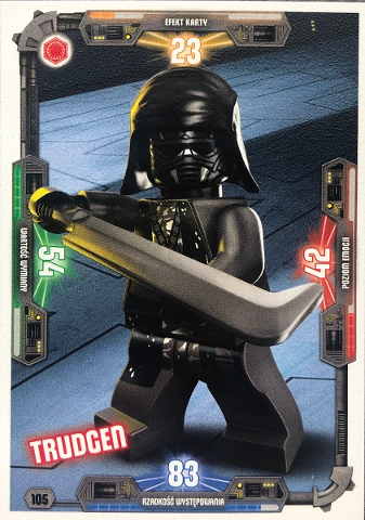 Star Wars Trading Card Game (Polish) Series 3 - # 105 Trudgen