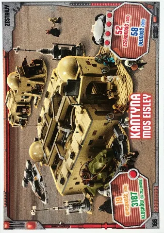 Star Wars Trading Card Game (Polish) Series 3 - # 166 Kantyna Mos Eisley