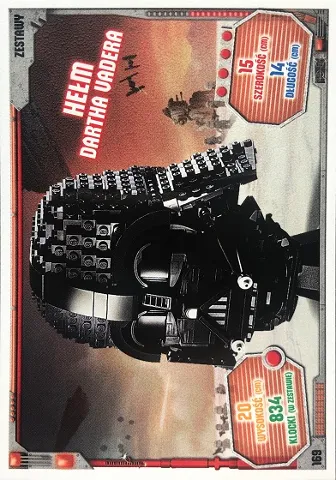 Star Wars Trading Card Game (Polish) Series 3 - # 169 Hełm Dartha Vadera
