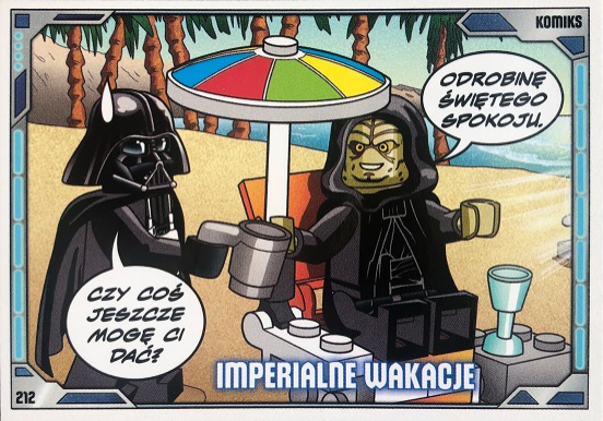 Star Wars Trading Card Game (Polish) Series 3 - # 212 Imperialne wakacje