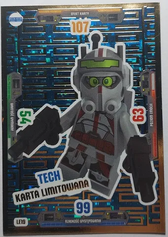 Star Wars Trading Card Game (Polish) Series 3 - # LE19 Tech Karta Limitowana