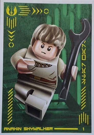 Star Wars Trading Card Collection (German) Series 4 ('Die Macht' Edition) - # 1 Anakin Skywalker