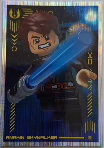 Star Wars Trading Card Collection (German) Series 4 ('Die Macht' Edition) - # 2 Anakin Skywalker