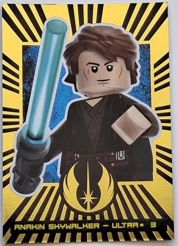 Star Wars Trading Card Collection (German) Series 4 ('Die Macht' Edition) - # 3 Anakin Skywalker - Ultra