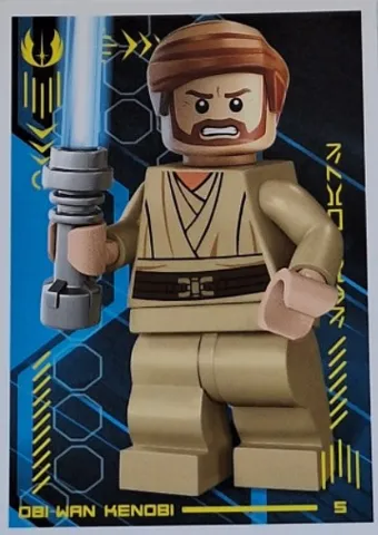 Star Wars Trading Card Collection (German) Series 4 ('Die Macht' Edition) - # 5 Obi-Wan Kenobi