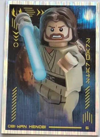 Star Wars Trading Card Collection (German) Series 4 ('Die Macht' Edition) - # 6 Obi-Wan Kenobi