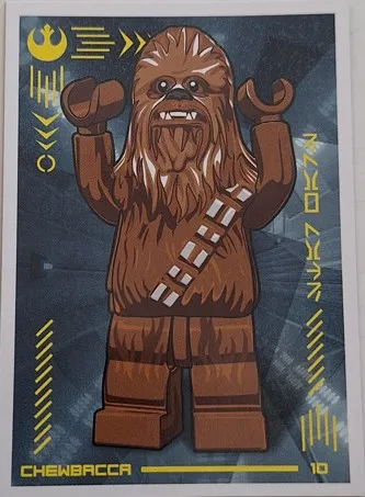 Star Wars Trading Card Collection (German) Series 4 ('Die Macht' Edition) - # 10 Chewbacca